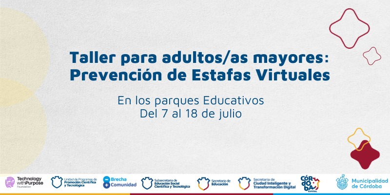 Curso Estafas Virtuales - Menos Brecha, Más Comunidad